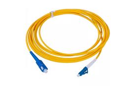 Оптический патчкорд Cor-X LC-SC Simplex, 3mm, SingleMode, 3m (OFPC-SC/UPC-LC/UPC-1 / 158775) - Фото