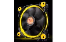Кулер для корпуса ThermalTake Riing 14 (CL-F039-PL14YL-A) - Фото