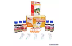 Комплект перезаправляемых картриджей WWM CANON MG5440/MG5540/MG6440 (RC.CLI451ARC) - Фото