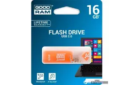 USB флеш накопитель GOODRAM 16GB UFR2 Fresh Orange USB 2.0 (UFR2-0160O0R11) - Фото