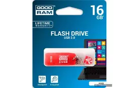 USB флеш накопитель GOODRAM 16GB UFR2 Fresh Strawberry USB 2.0 (UFR2-0160R0R11) - Фото
