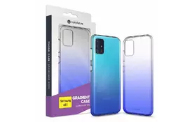 Чехол для моб. телефона MakeFuture Samsung A51 Air Gradient (TPU) Blue (MCG-SA51BL) - Фото