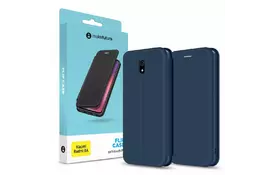 Чехол для моб. телефона MakeFuture Xiaomi Redmi 8A Flip (Soft-Touch PU) Blue (MCP-XR8ABL) - Фото