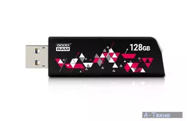 USB флеш накопитель GOODRAM 128GB UCL3 Click Black USB 3.0 (UCL3-1280K0R11) - Фото