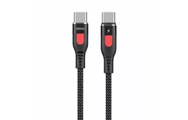 Дата кабель USB Type-C to Type-C 1.0m Super PD Fast black Remax (RC-151A-BLACK) - Фото