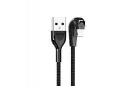 Дата кабель USB 2.0 AM to Lightning 1.0m Heymanba Remax (RC-097I-BLACK) - Фото