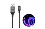 Дата кабель USB 2.0 AM to Lightning 1.0m EL Remax (RC-130I-BLACK)