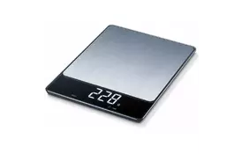 Весы кухонные BEURER KS 34 Stainless Steel (4211125703127) - Фото