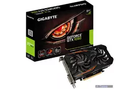 Відеокарта GIGABYTE GeForce GTX1050 2048Mb OC (GV-N1050OC-2GD) - Фото