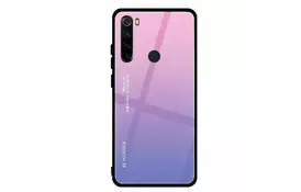 Чехол для моб. телефона BeCover Gradient Glass Xiaomi Redmi Note 8T Pink-Purple (704576) - Фото