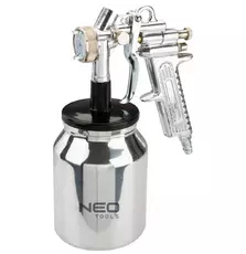 Краскопульт Neo Tools нижний бачек, 1л, 1.4 мм (12-530)