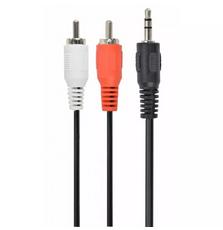 Кабель мультимедийный Jack 3.5mm папа/2RCA папа 1.5m Cablexpert (CCAB-458)