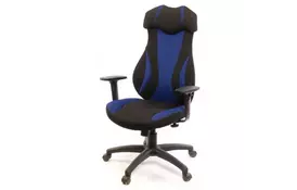 Кресло игровое АКЛАС Эпсилон PL SR Синее (17968) - Фото