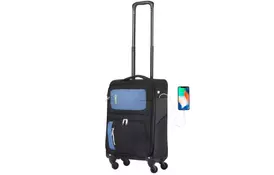Чемодан TravelZ Triple Pocket (S) Black (927260) - Фото
