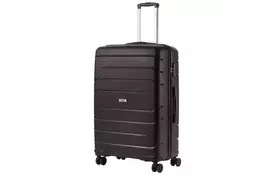 Чемодан TravelZ Big Bars (L) Black (927267) - Фото