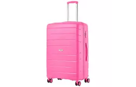 Чемодан TravelZ Big Bars (L) Pink (927275) - Фото