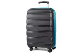 Чемодан Rock Impact II (M) Black/Blue (926415) - Фото