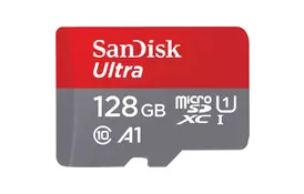 Карта памяти SANDISK 128GB microSD class 10 UHS-I A1 Ultra (SDSQUAR-128G-GN6MN) - Фото
