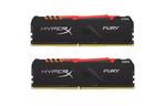 Модуль памяти для компьютера DDR4 16GB (2x8GB) 3600 MHz HyperX Fury RGB Kingston (HX436C17FB3AK2/16)