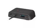 Концентратор Speedlink SNAPPY EVO USB Hub, 4-Port, USB 3.0, Passive, black (SL-140107-BK)