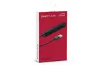 Концентратор Speedlink SNAPPY SLIM USB Hub, 4-Port, USB 2.0, Passive, Black (SL-140000-BK)