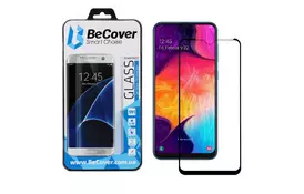 Стекло защитное BeCover Samsung Galaxy A50/A50s 2019 SM-A505/SM-A507 Black (703444) - Фото