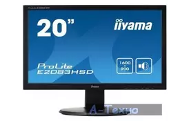 Монитор iiyama E2083HSD-B1 - Фото