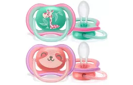 Пустышка Philips AVENT Ultra Air 18+ мес 2 шт для девочек (SCF349/12) - Фото