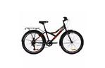 Велосипед Discovery 24'' FLINT Vbr рама-14'' St 2020 черно-оранжевый с серым (OPS-DIS-24-180)