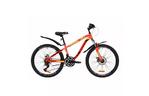 Велосипед Discovery 24'' FLINT AM DD рама-13'' St 2020 красно-черный с салатовым (OPS-DIS-24-161)