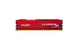 Модуль памяти для компьютера DDR3 4Gb 1600 MHz HyperX Fury Red Kingston (HX316C10FR/4) - Фото