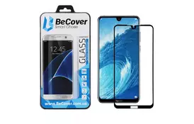 Стекло защитное BeCover Honor 8X Max Black (703164) - Фото