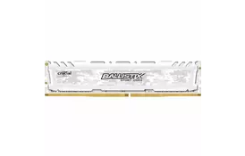 Модуль памяти для компьютера DDR4 8GB 2666 MHz Ballistix Sport LT White MICRON (BLS8G4D26BFSCK) - Фото