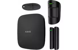 Комплект охранной сигнализации Ajax StarterKit Plus - Hubkit Plus /Black (StarterKit Plus /Black) - Фото