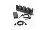 Кредл Zebra 4-х слотовий для термінала МС3Х KIT (CRD3000-400CES)