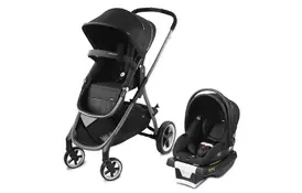 Коляска Evenflo модульная система Shyft Gold Onyx (6910806230034) - Фото