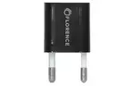 Зарядное устройство Florence 1USB 1A + microUSB cable black (FL-1000-KM) (FL-1000-KM)
