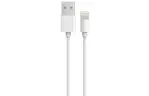 Зарядное устройство Florence 1USB QC 3.0 + Lightning cable White (FL-1050-WL)