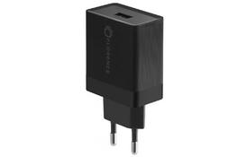 Зарядное устройство Florence 1USB QC 3.0 Black (FL-1050-K) - Фото