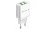 Зарядное устройство Florence 2USB 2A White (FL-1021-W)