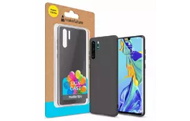 Чехол для моб. телефона MakeFuture Skin Case Huawei P30 Pro Black (MCSK-HUP30PBK) - Фото