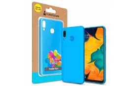Чехол для моб. телефона MakeFuture Skin Case Samsung A20/A30 Light Blue (MCK-SA205LB) - Фото