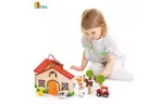 Развивающая игрушка Viga Toys Деревянная ферма (51618)