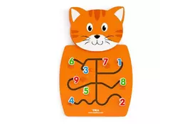 Развивающая игрушка Viga Toys Кот с цифрами (50676) - Фото