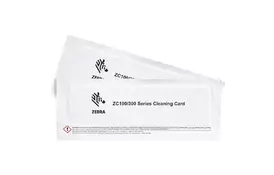 Комплект чистящих карт Zebra до принтера ZC 100/300, 2 карти (105999-310) - Фото