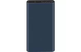 Батарея универсальная Xiaomi Mi 3 NEW 10000mAh Fast Charge Black (575607) - Фото