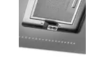 Вытяжка кухонная PYRAMIDA HES 30 (D-600 MM) GRAY /AJ