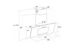 Вытяжка кухонная PYRAMIDA HES 30 (D-600 MM) GRAY /AJ
