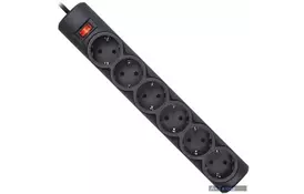 Фільтр живлення Defender 153, 3 m, 6 троянд, black (99495) - Фото