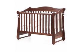 Кроватка Верес ЛД-18 орех без ящика (18.3.1.1.03) - Фото